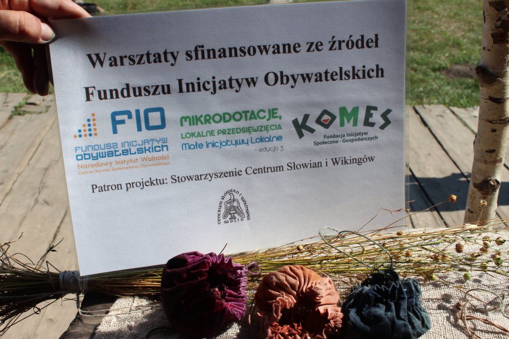 „PO NITCE DO KŁĘBKA” – patronat – Centrum Słowian i Wikingów WOLIN